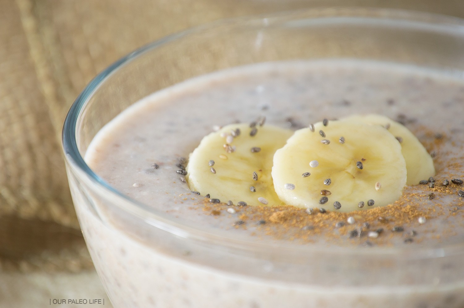 banana date chai pudding dessert